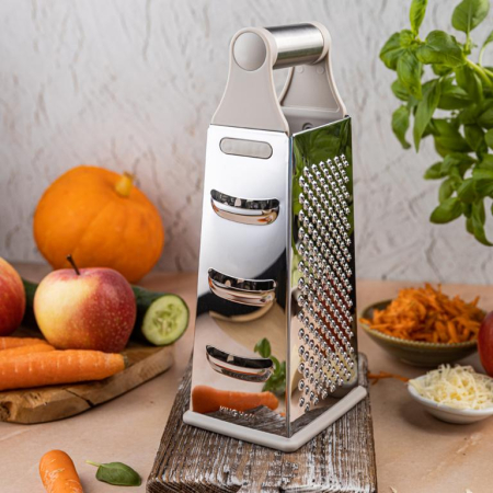 Razatoare din otel inoxidabil cu 4 suprafete si maner (KH-1989) [1]