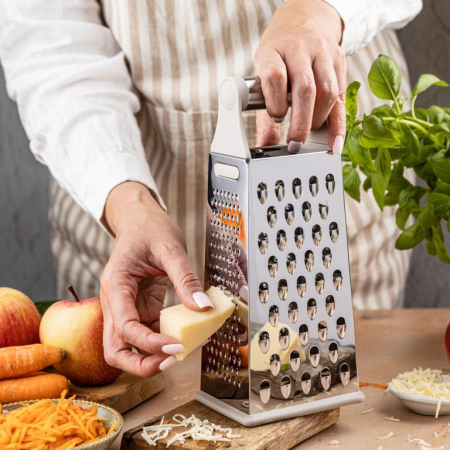 Razatoare din otel inoxidabil cu 4 suprafete si maner (KH-1989) [8]