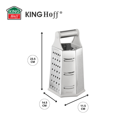 Razatoare din otel inoxidabil cu 6 suprafete si maner (KH-1991) [4]