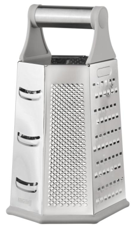 Razatoare din otel inoxidabil cu 6 suprafete si maner (KH-1991) [3]