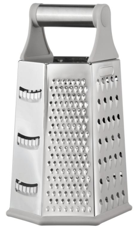 Razatoare din otel inoxidabil cu 6 suprafete si maner (KH-1991) [8]