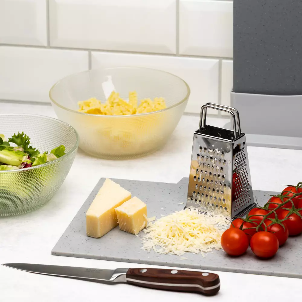 Razatoare manuala cu 4 laturi din otel inoxidabil 6,8x5,5x12,8 cm (KH-3182) [4]