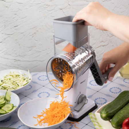 Razatoare manuala rotativa 3 in 1 din otel inoxidabil (KH-1959) [9]