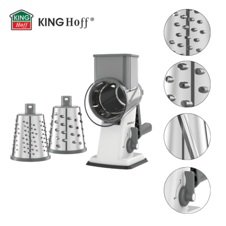 Razatoare manuala rotativa 3 in 1 din otel inoxidabil (KH-1959) [3]