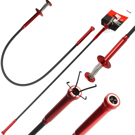 Magnet recuperator - Recuperator extractor cu magnet LED gheare prelungitor 68cm 2kg (M66801)