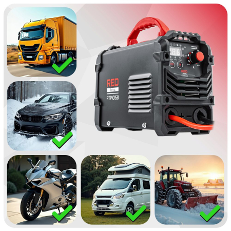 Redresor auto 12V 24V 40A cu functie pornire 400A si tehnologie IGBT (RTPI0168) [18]