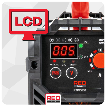 Redresor auto 12V 24V 40A cu functie pornire 400A si tehnologie IGBT (RTPI0168) [14]