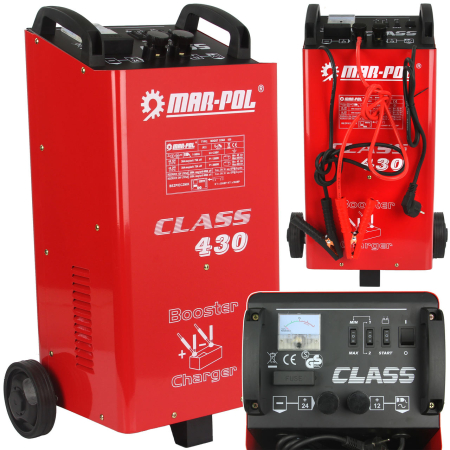 Redresoare/robot pornire/starter auto - Redresor auto cu functie de pornire Robot MAR-POL CLASS 430 (M82512)