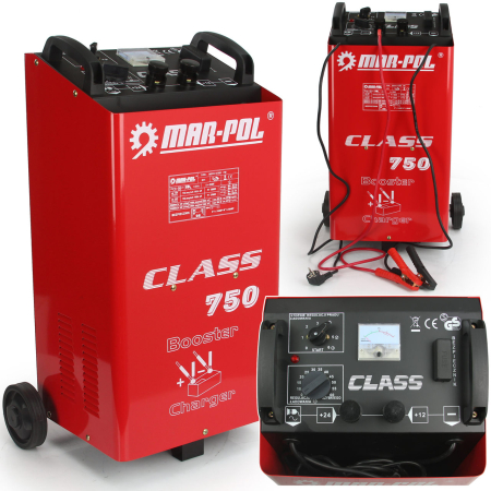 Redresoare/robot pornire/starter auto - Redresor auto profesional cu functie de pornire Robot MAR-POL CLASS 750 (M82514)