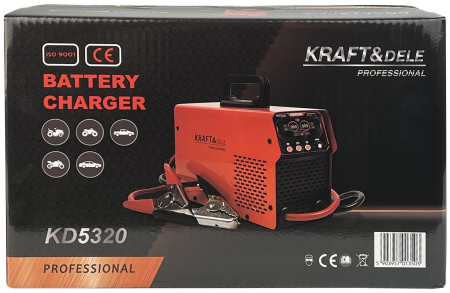 Redresor baterie auto cu functie pornire 12V 24V 55A 500A pentru acumulatori 50-800Ah (KD5320) [22]