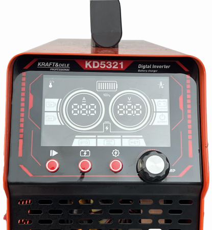 Redresor baterie auto cu functie pornire 12V 24V 80A 600A pentru acumulatori 50-800Ah (KD5321) [10]