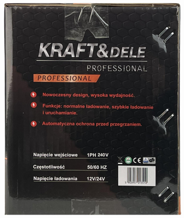 Redresor baterie auto cu functie pornire 12V 24V 80A 600A pentru acumulatori 50-800Ah (KD5321) [20]