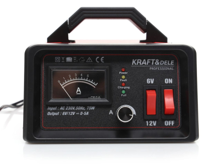 Redresor incarcator auto moto 6-12V 5A 75Ah (KD1288) [2]