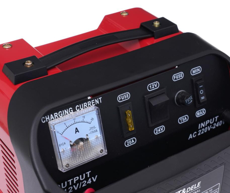 Redresor, incarcator baterie 12V 24V 10A 60Ah auto, tractor, tir, camion (KD1905) [6]