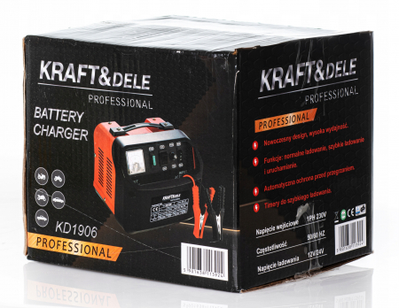 Redresor, incarcator baterie 12V 24V 15A 150Ah auto, tractor, tir, camion (KD1906) [4]