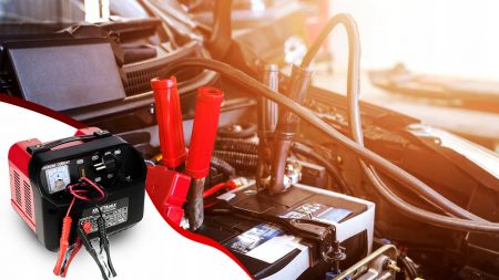 Redresor, incarcator baterie 12V 24V 15A 150Ah auto, tractor, tir, camion (KD1906) [1]