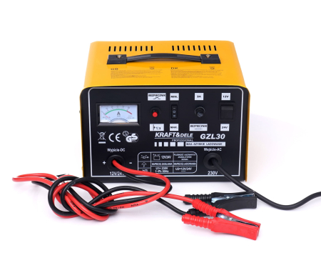 Redresor, incarcator baterie 12V 24V 30A 250Ah auto, tractor, tir, camion (KD1923) [1]