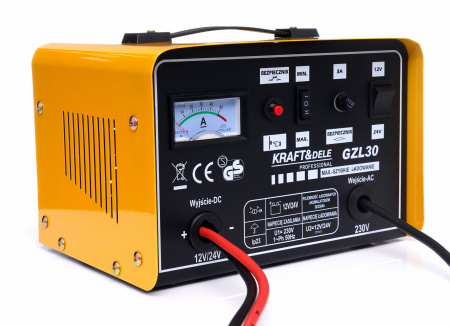 Redresor, incarcator baterie 12V 24V 30A 250Ah auto, tractor, tir, camion (KD1923) [5]
