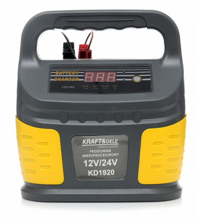 Redresor, incarcator baterie 12V 24V 8A 200Ah auto, tractor, tir, camion (KD1920) [10]