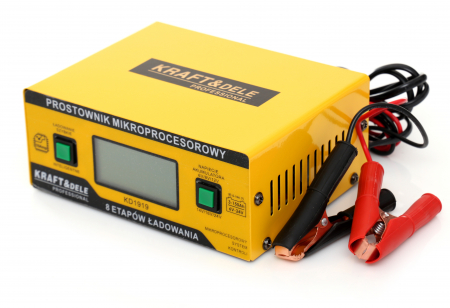 Redresor, incarcator baterie cu microprocesor 10A 6-24V 3-150Ah 6-8-12-14-18-24V auto (KD1919) [3]