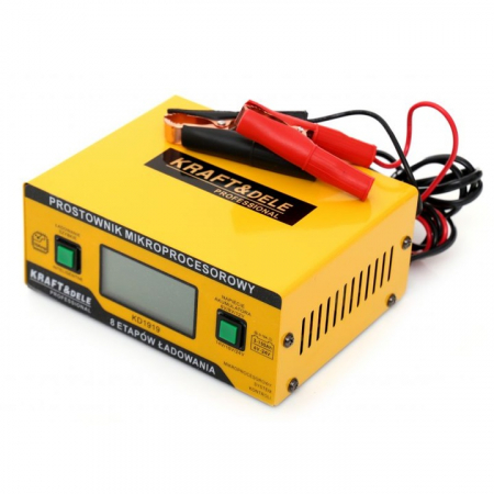 Redresor, incarcator baterie cu microprocesor 10A 6-24V 3-150Ah 6-8-12-14-18-24V auto (KD1919) [7]