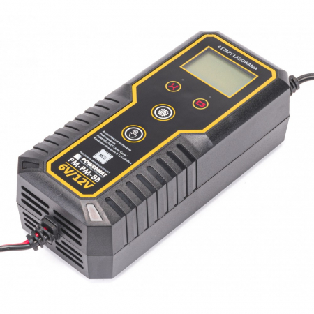 Redresor, incarcator baterie cu microprocesor 6V 12V 5A 4-150Ah (PM1088) [1]