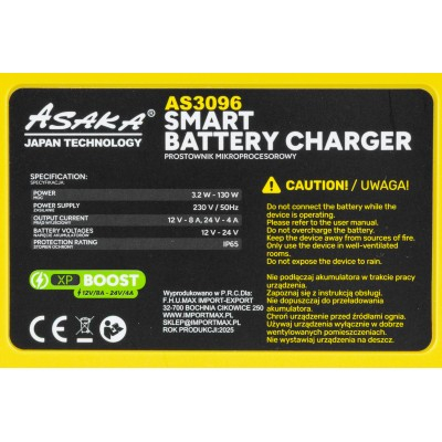 Redresor microprocesor cu functie de regenerare 12v/24v (AS3096) [11]