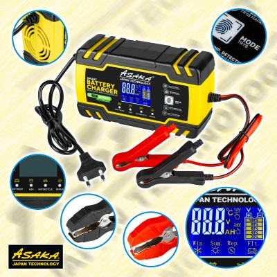 Redresoare/robot pornire/starter auto - Redresor microprocesor cu functie de regenerare 12v/24v (AS3096)