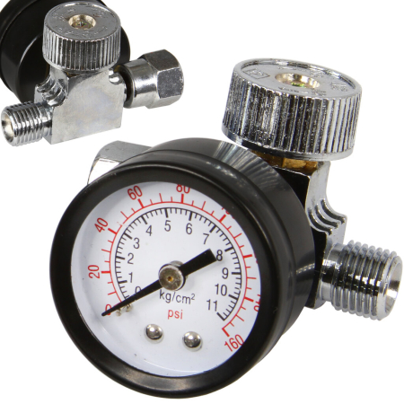 Altele - Regulator de presiune nichelat 1/4 inch 11 bar (M806912)