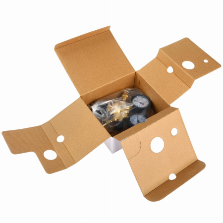 Regulator reductor presiune CO2 Argon 2 manometre 315bar 32L min (KD1822) [4]