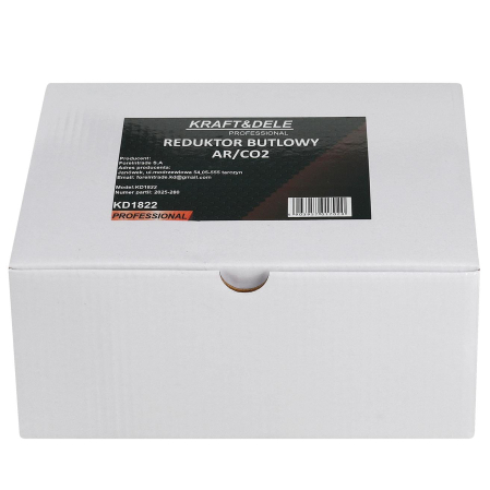 Regulator reductor presiune CO2 Argon 2 manometre 315bar 32L min (KD1822) [3]