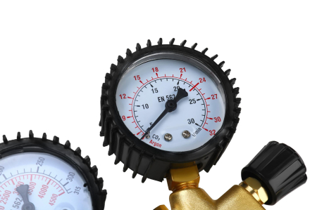 Regulator reductor presiune CO2 Argon 2 manometre 315bar 32L min (KD1822) [11]