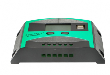 Regulator tensiune pentru panou solar 20A 12V24V 2X port USB DISEG17 (BK92910) [2]