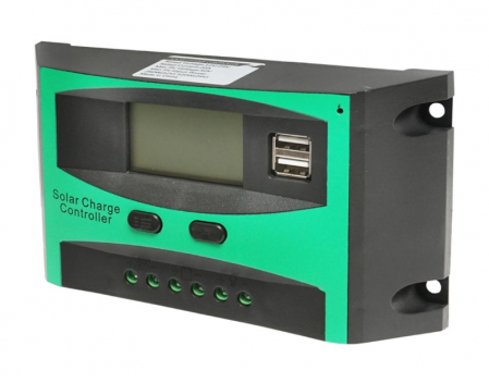 Regulator tensiune pentru panou solar 20A 12V24V 2X port USB DISEG17 (BK92910) [1]
