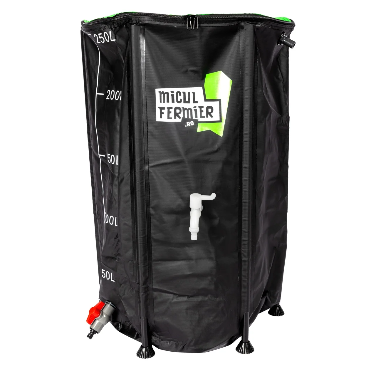 Rezervor de apa pliabil capacitate 250 L, cu robinet (MF-UG3009-G01) [3]