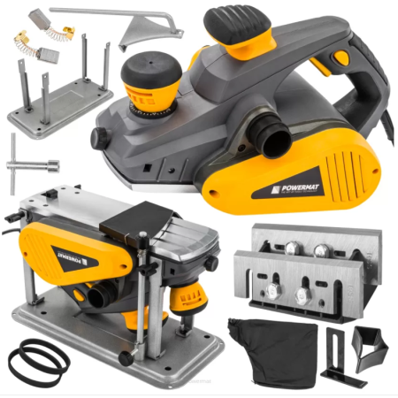 Aparate de rindeluit - Rindea electrica 1600W cu masa suport stand aparat masina rindeluit de mana PM1311 (PM-SE-2000T)