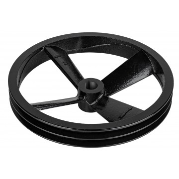 Scule electrice - Roata curea fulie pentru pompa compresor 265mm 2 curele 17mm (V2090-F)
