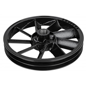 Scule electrice - Roata curea pompa compresor 310 mm pentru 2 curele trapezoidale 17 mm (W3065-F)
