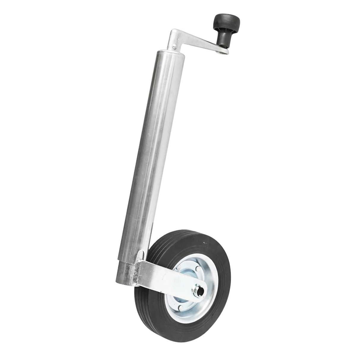 Accesorii remorca - Roata PVC de sprijin remorca 200x50mm diametru tub exterior 48mm, diametru tub interior 42mm, sarcina 150Kg DISBE54 (BK90276)