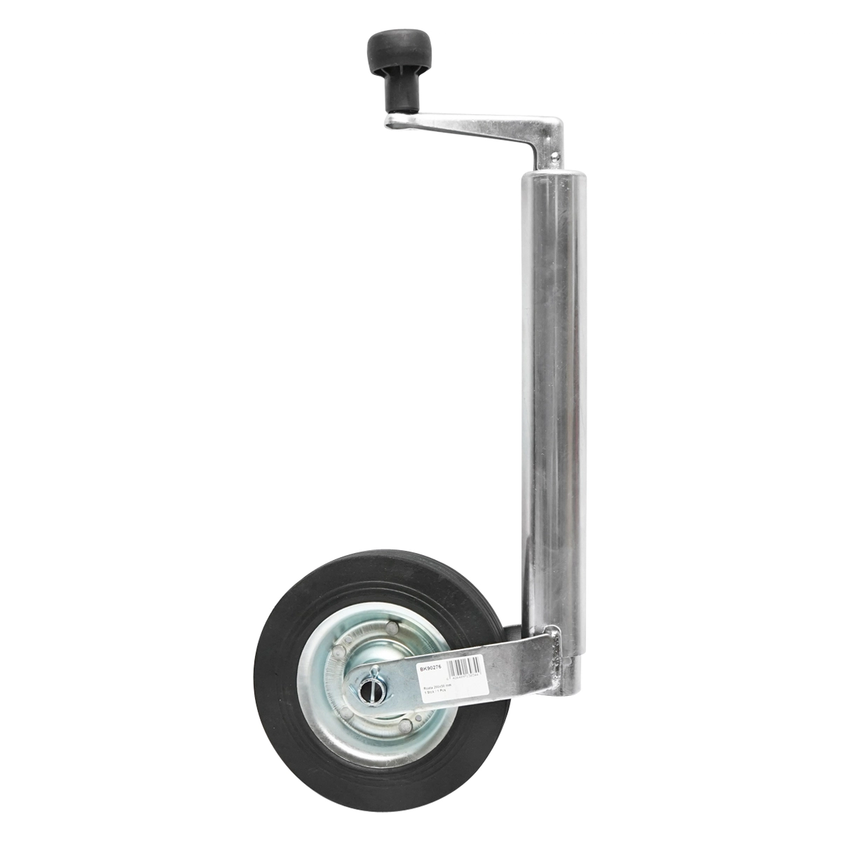 Roata PVC de sprijin remorca 200x50mm diametru tub exterior 48mm, diametru tub interior 42mm, sarcina 150Kg DISBE54 (BK90276) [1]