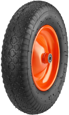 Roata roaba pneumatica 4.80/4.00-8 16" cu janta metal (KD508) [3]