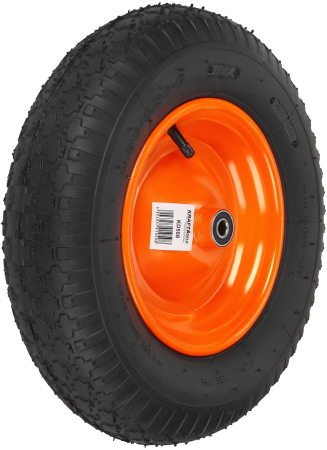 Roata roaba pneumatica 4.80/4.00-8 16" cu janta metal (KD508) [1]