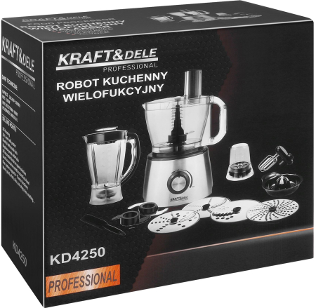 Robot de bucatarie multifunctional 1800W cu bol 3L si blender (KD4250) [11]