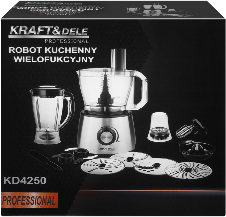 Robot de bucatarie multifunctional 1800W cu bol 3L si blender (KD4250) [14]