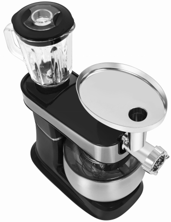 Robot de bucatarie multifuncțional 3 in 1, 2200W, Bol Inox 6L, Blender 1.5L si Masina de Tocat Carne (KD4164) [13]