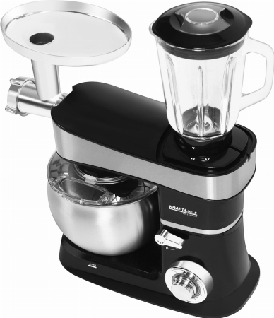 Robot de bucatarie multifuncțional 3 in 1, 2200W, Bol Inox 6L, Blender 1.5L si Masina de Tocat Carne (KD4164) [5]