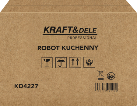 Robot de bucatarie planetar 3000W 5L multifunctional pentru mixare si framantare (KD4227) [20]