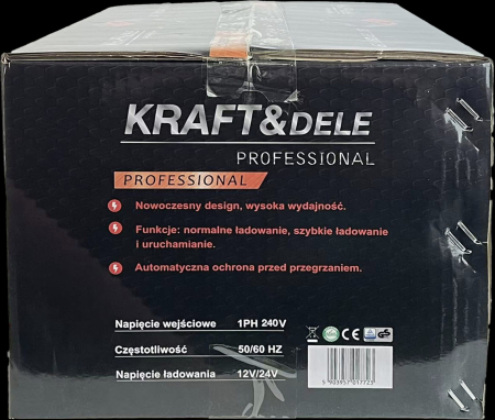 Robot incarcare pornire auto 120A redresor baterie 12V-24V, 20-250Ah auto, tractor, tir, camion (KD5340) [25]