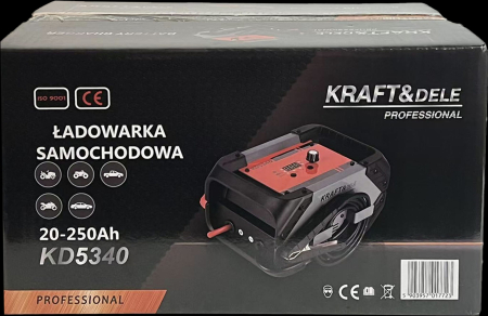 Robot incarcare pornire auto 120A redresor baterie 12V-24V, 20-250Ah auto, tractor, tir, camion (KD5340) [20]