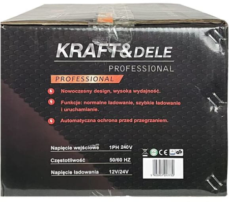 Robot incarcare pornire auto 170A redresor baterie 12V-24V, 20-500Ah auto, tractor, tir, camion (KD5341) [13]